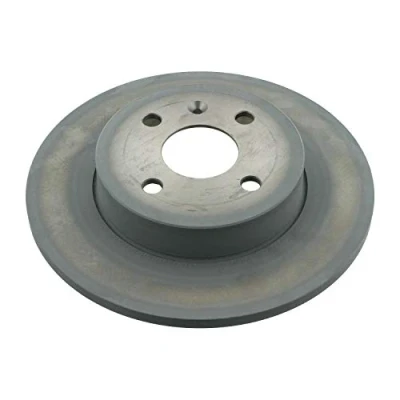 Image of 095526641, 95526641 Brake disc FEBI BILSTEIN 28152 Rear Axle 264mm 10mm 4 Hole 100mm solid Coated VAUXHALL: Meriva Mk1, COMBO Mk2, Astra Mk5 TwinTop
