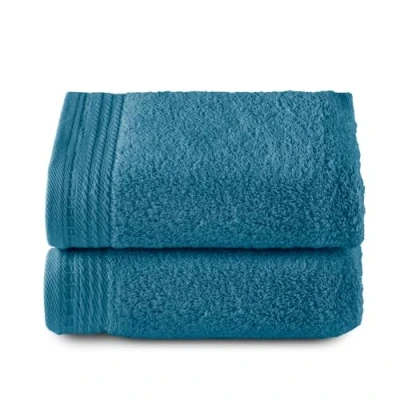 Image of Top Towel Premium Large Bath Towels 2 Hand 50 x 100 cm 100% Cotton 600 g Ocean