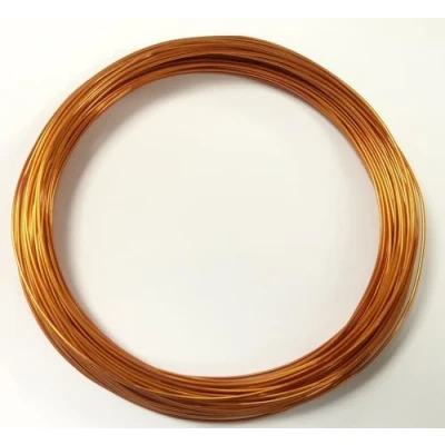 Image of celloexpress Aluminium Craft Wire 1mm x 20m (Diameter Length) COPPER