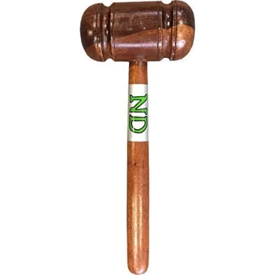 Image of ND Sports Cricket Heavy Duty Bat Mallet, Multi coloured, One Size, KUMKN Mallet