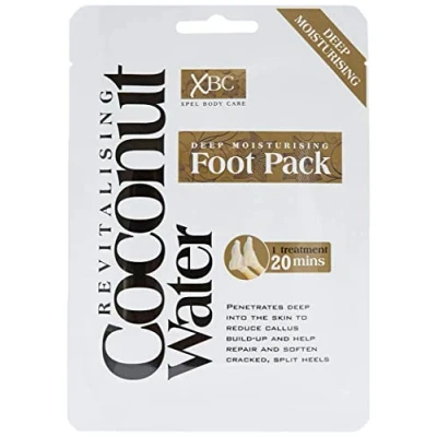 Image of 1 Treatment Deep Moisturising Revitalising Coconut Water Foot Pack