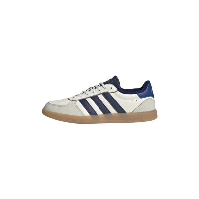 Image of adidas Breaknet Sleek Shoes, Leather Upper, White