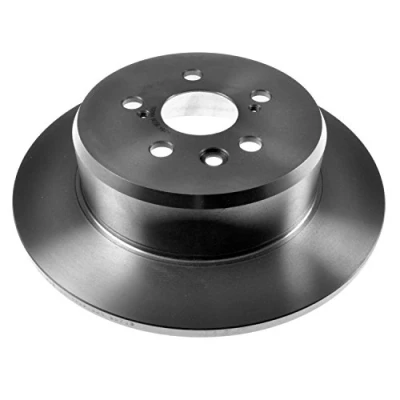 Image of 4243120430 Brake disc BLUE PRINT ADT343154 Rear Axle 288mm 10mm 5 Hole 100mm solid Coated TOYOTA: Avensis I Liftback, Saloon
