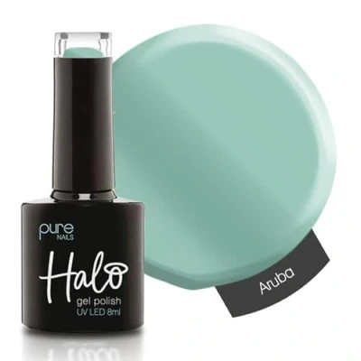 Image of Halo Gel Polish 8ml Aruba. UV/LED Nail Polish, Long Lasting &amp; Easy To Apply. Soak Off Art Colours For Manicure Pedicure. Professional Home Use.