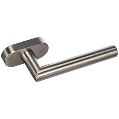 Image of ALPERTEC Moscow II Rosette Ganitur Door Fitting Stainless Steel From e Hardware, 40 mm, 28021310K1