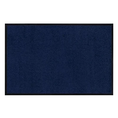 Image of andiamo Verdi Doormat for Indoor and Covered Outdoor Use with Non Slip Backing 120 x 180 cm Blue