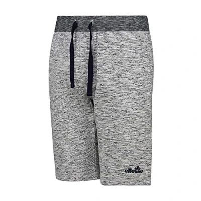 Image of ellesse Mens Fleece Short Casual Sweat Shorts Dorimir Grey/Marl STK02589 New (Medium)