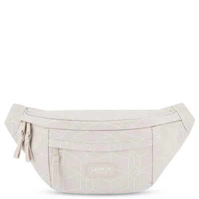 Image of LARKSON Bum Bag Women &amp; Men Beige Ole Bumbag for Outdoor Travel City Fashion Waist Packs Festivals Fanny Pack Water Repellent