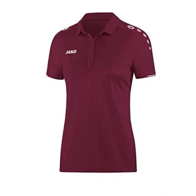 Image of JAKO Women&#039;s Classico Polo, maroon, 42