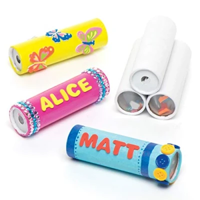 Image of Baker Ross EV6763 Design Your Own Kaleidoscope (Pack of 6)