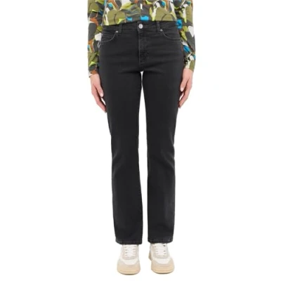 Image of MUSTANG Women&#039;s Style Crosby Relaxed Straight Jeans, Jet Black 940, 32W x 32L