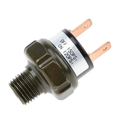 Image of Mintice 12V Heavy Duty 120 150 PSI Pressure Control Switch Valve Air Compressor Horn Pump Car Train Regulator 1/4&quot; NPT