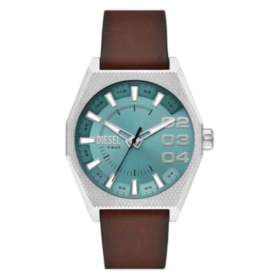 Image of Diesel Watch for Men Scraper Quartz/3 Hand movement 43mm case size with a Mixed strap DZ2174