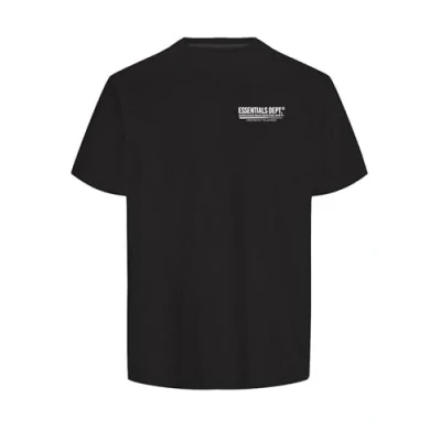 Image of JACK &amp; JONES Men&#039;s Jjolive Tee SS Crew Neck T Shirt, Black/Print: scan, S