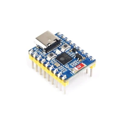 Image of ESP32 C6 Microcontroller WiFi 6 Mini Development Board with Pre soldered Header C6FH4 Module 32 bit RISC V Processor, 6+Bluetooth 5+Bluetooth Mesh,Compatible ESP IDF, Arduino