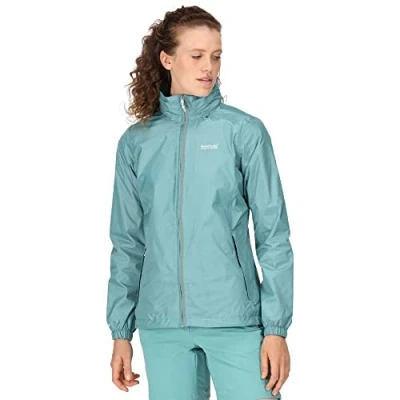 Image of Regatta Womens/Ladies Corinne IV Waterproof Packable Jacket Coat, Bristol Blue, 14