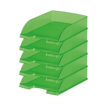 Image of Letter Tray A4 Frosted Grey