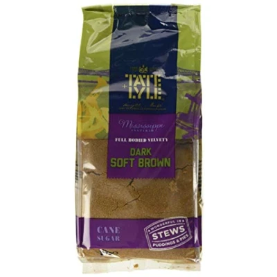 Image of Tate &amp; Lyle Sugars Dark Soft Brown Sugar, 3 kg, Pack of 4