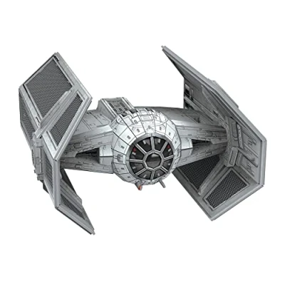 Image of University Games Star Wars Imperial TIE Advanced x1 Fighter Model Kit, Grey, (U08517)