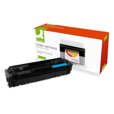 Image of Q Connect Compatible Solution HP Jet Intelligence CF401A Toner Cartridge Cyan COMP