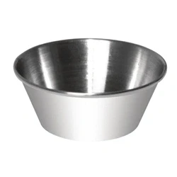 Image of Olympia Stainless Steel 40ml Sauce Cups (12 Pack)
