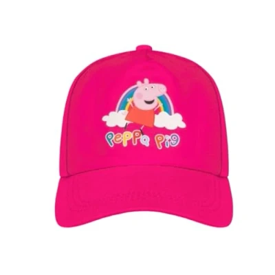 Image of UNITED LABELS AG Childrens Kids Peppa Pig Cap Girls Baseball Summer Hat Pink 3 to 7 Years