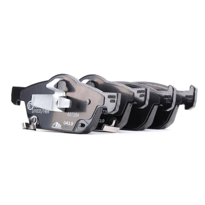 Image of 45022TGNG00, 45022TV0E00, 45022TV0E01, 45022TV0E02, 45022TV2E00 Brake pad set ATE 13.0460 7284.2 with acoustic wear warning HONDA: CIVIC 9 Tourer