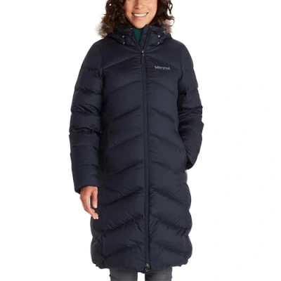 Image of Marmot Women&#039;s Montreaux Coat, Warm, Insulated Hooded Winter Windproof Down Parka, Lightweight Packable Outdoor Jacket