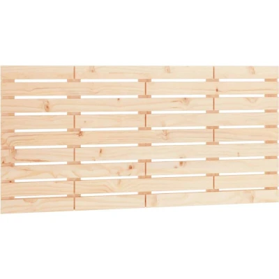 Image of vidaXL Wall Headboard 156x3x63 cm Solid Wood Pine