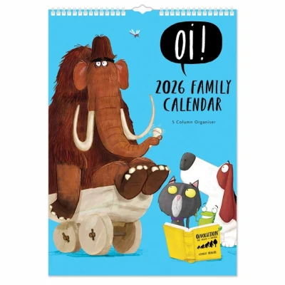 Image of Oi! A3 Family Planner 2026