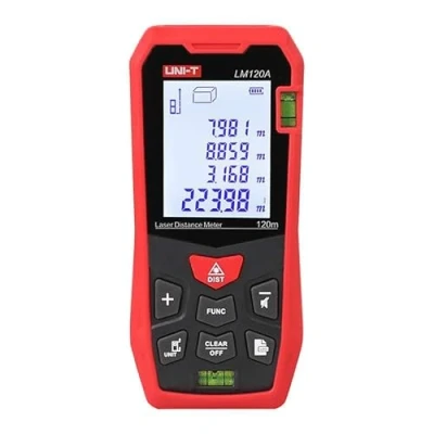 Image of UNI T Laser distance meters Rangefinder LM50A LM70A LM100A LM120A Digital Range Finder Meter Millimeter Accuracy,measure AREA, VOLUME, ADDITION, SUBTRACTION (LM120A)