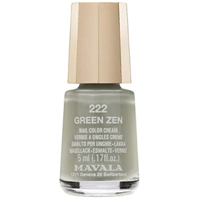 Image of Mavala Chill &amp; Relax 2020 Nail Polish Collection Green Zen (222) 5ml