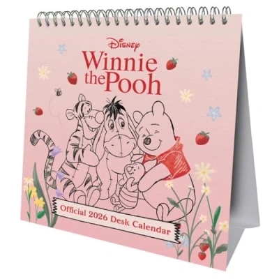 Image of Disney, Winnie the Pooh Easel Desk Calendar 2026