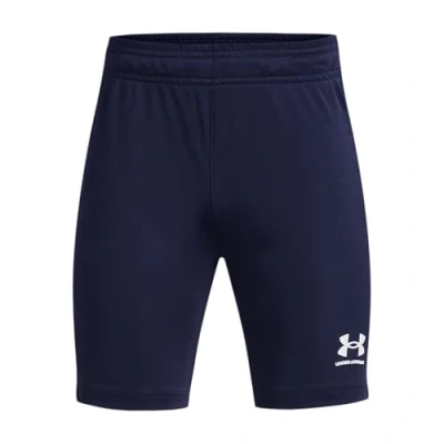 Image of Under Armour Boys&#039; Y Challenger Core Short, Fast Drying and Sweat Wicking Shorts with 4 Way Stretch, Loose Running for PE, Football Training More