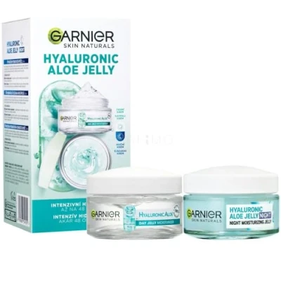 Image of Garnier Hyaluronic Aloe Jelly Skincare Duo Day and Night