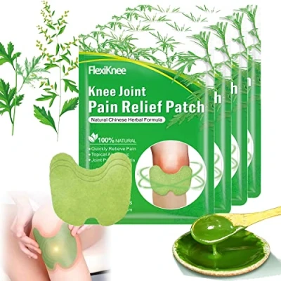 Image of behound Flexiknee Natural Knee Pain Patch, Relief Patches Kit, Joint Herbal for Bone on (48 Pcs)