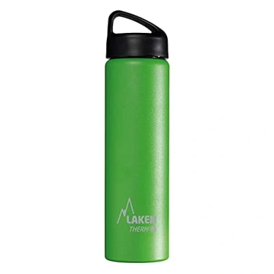 Image of Laken Thermo Classic Vacuum Insulated Stainless Steel Water Bottle Wide Mouth 750ml, Green