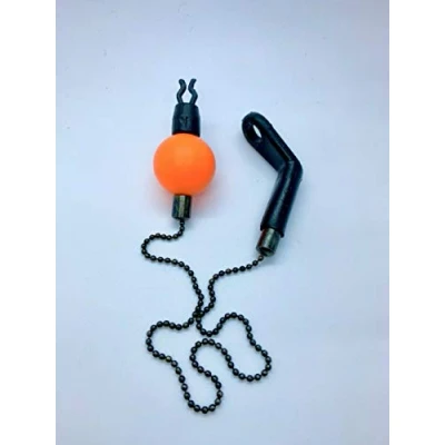 Image of Olax Ball Chain Bite Indicator, Bobbin Swingers, Hangers, Carp Fishing (Orange)