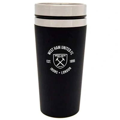 Image of West Ham United FC Executive Travel Mug (One Size) (Black)