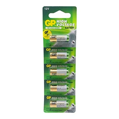 Image of GP Batteries 23AE A23 12v Alkaline (Pack of 5)