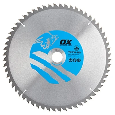 Image of OX Wood Cutting Negative Rake Circular Saw Blade 260/30mm, 60 Teeth ATB