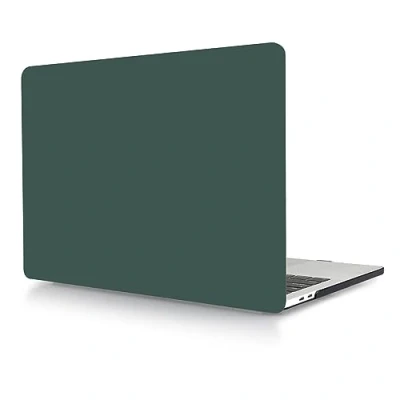 Image of Laptop Shell Case Compatible with MacBook Pro 15 inch 2015 2014 2013 2012 Release A1398 Retina Display, Protective Plastic Colorful Thin Hard Cover Green