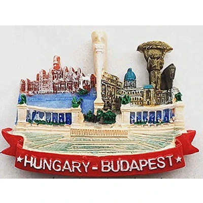 Image of 3D Budapest Hungary Fridge Magnet,Budapest souvenir refrigerator Magnet,Home &amp; Kitchen Decoration