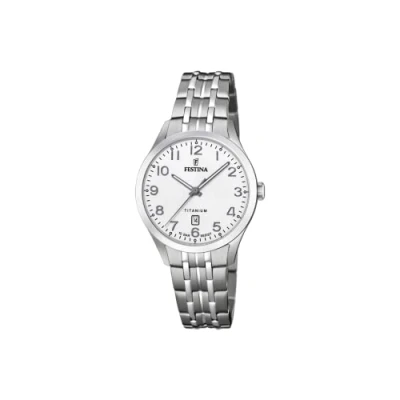 Image of Festina Womens Analogue Quartz Watch with Titanium Strap F20468/1