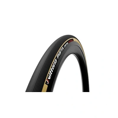 Image of Vittoria Pista Control Tubular G2.0 Tyre: Para/Black/Black 700X23C