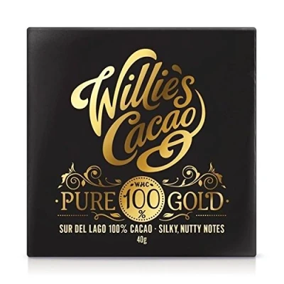 Image of Willie&#039;s Cacao Pure 100% Gold Sur del Lago 40g