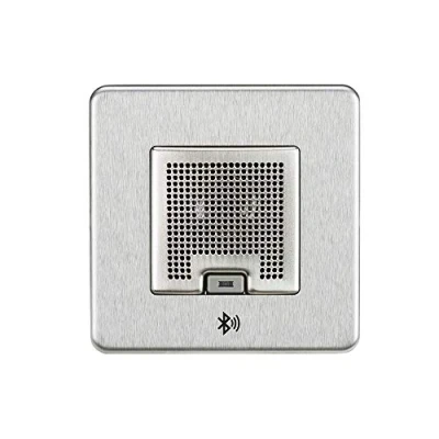 Image of KnightsBridge Screwless 3W RMS Bluetooth Speaker Outlet Brushed Chrome