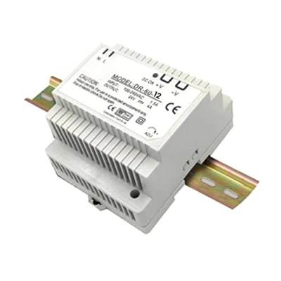 Image of Seprendi 60 12 Transformer Volt 5 Industrial DIN Rail Power Supply 220V AC 12V DC (12V)