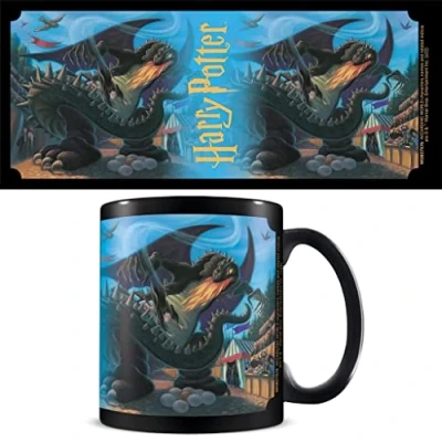 Image of Pyramid International Harry Potter Mug in Presentation Gift Box (Anything is Possible Design) 11oz Ceramic Official Merchandise, Pink