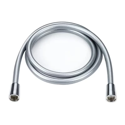 Image of Blue Canyon PVC Shower Hose 1.5m Long Smooth Replacement, Bathroom for Shower, Modern Flexible, Pipe No Leak &amp; Durable, Standard Universal Interface, Silver